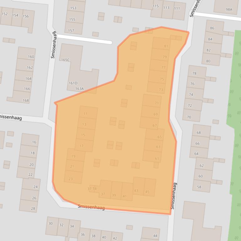 Kaart van postcodegebied 6228HL.