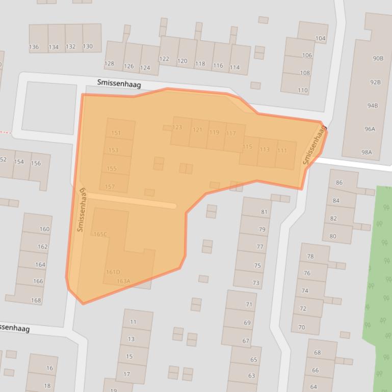 Kaart van postcodegebied 6228HM.