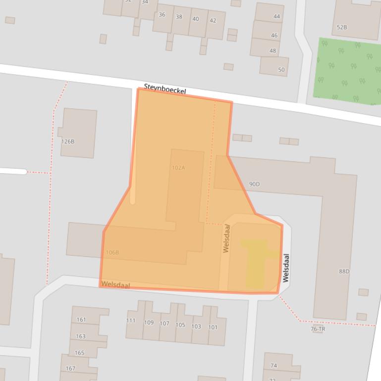 Kaart van postcodegebied 6228JD.