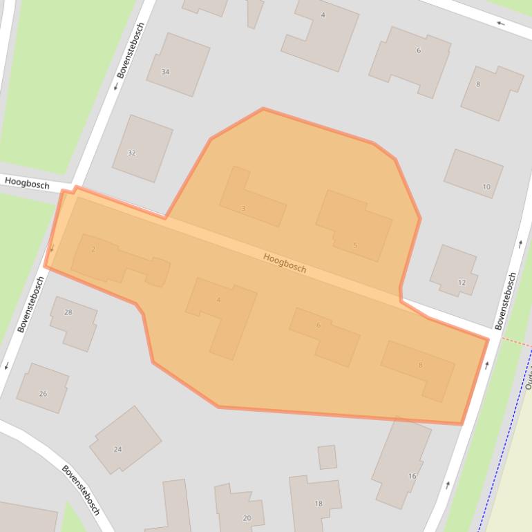 Kaart van postcodegebied 6228SH.