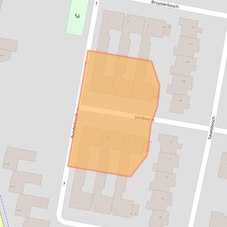 Kaart van postcodegebied 6228SM.