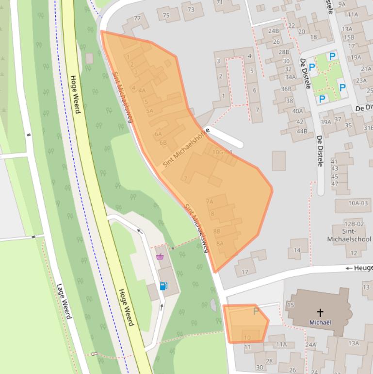 Kaart van postcodegebied 6229AD.