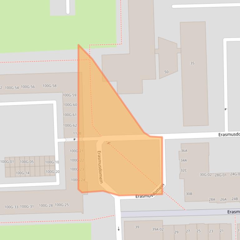 Kaart van postcodegebied 6229GD.