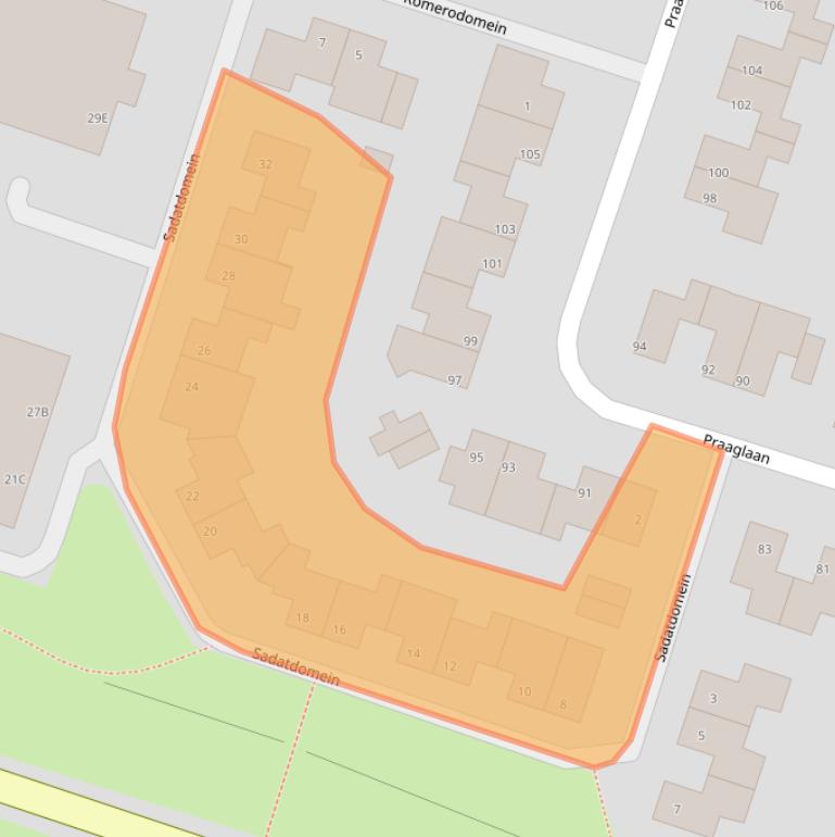 Kaart van postcodegebied 6229HS.