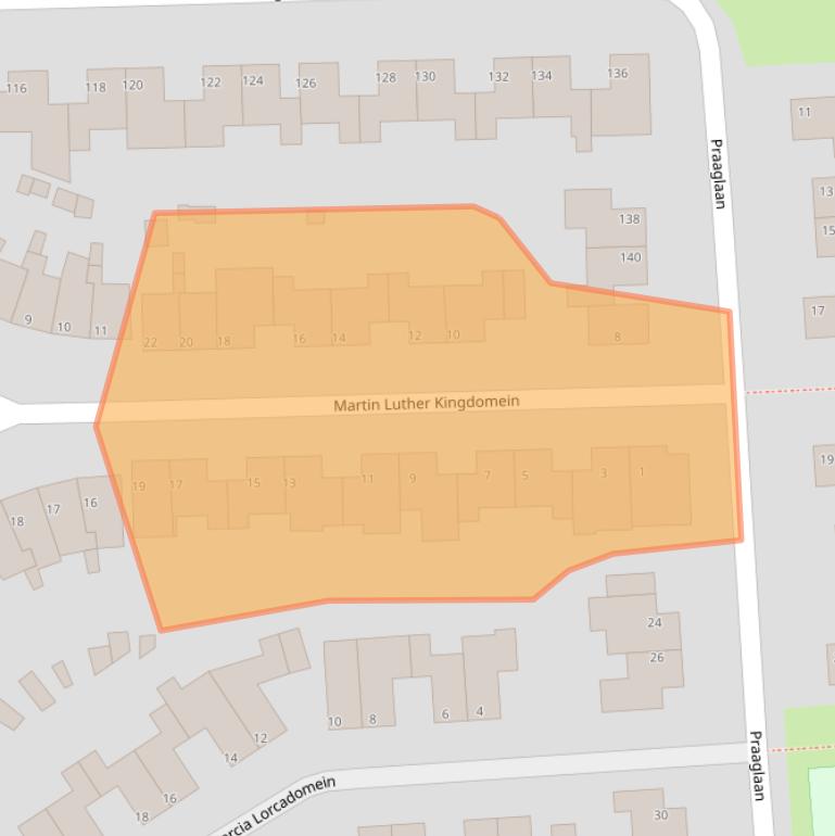 Kaart van postcodegebied 6229HV.