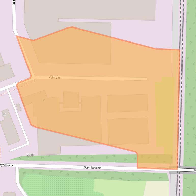 Kaart van postcodegebied 6229PJ.