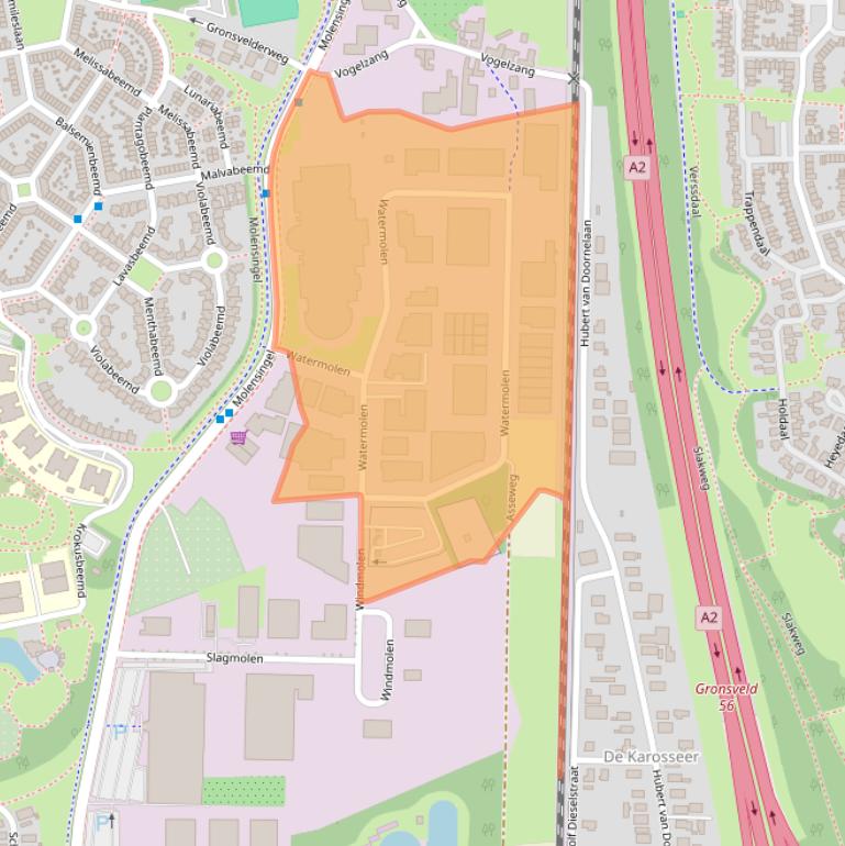 Kaart van postcodegebied 6229PM.