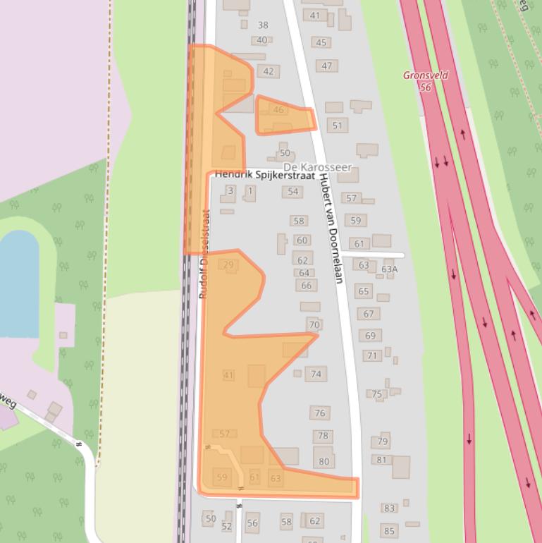 Kaart van postcodegebied 6229SB.