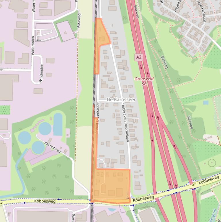 Kaart van postcodegebied 6229SC.