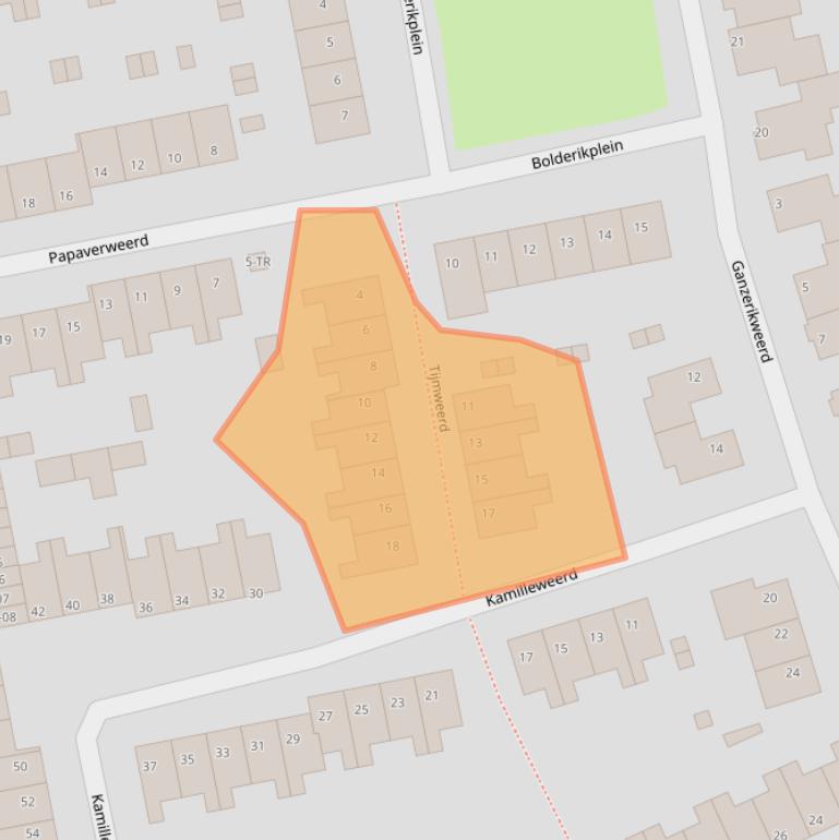 Kaart van postcodegebied 6229TL.