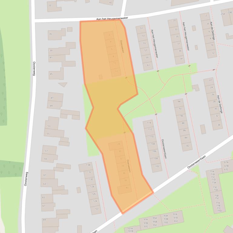 Kaart van postcodegebied 6229XH.