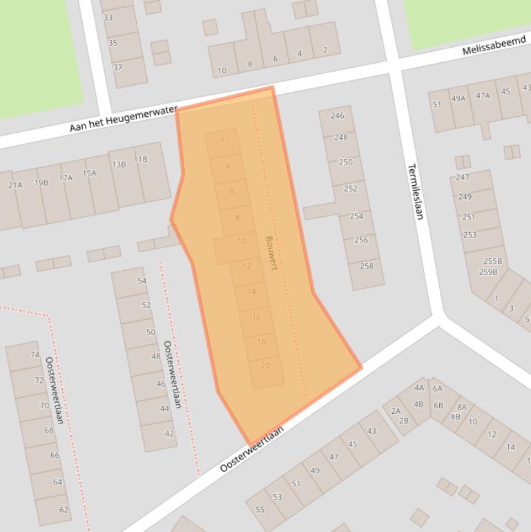 Kaart van postcodegebied 6229XK.