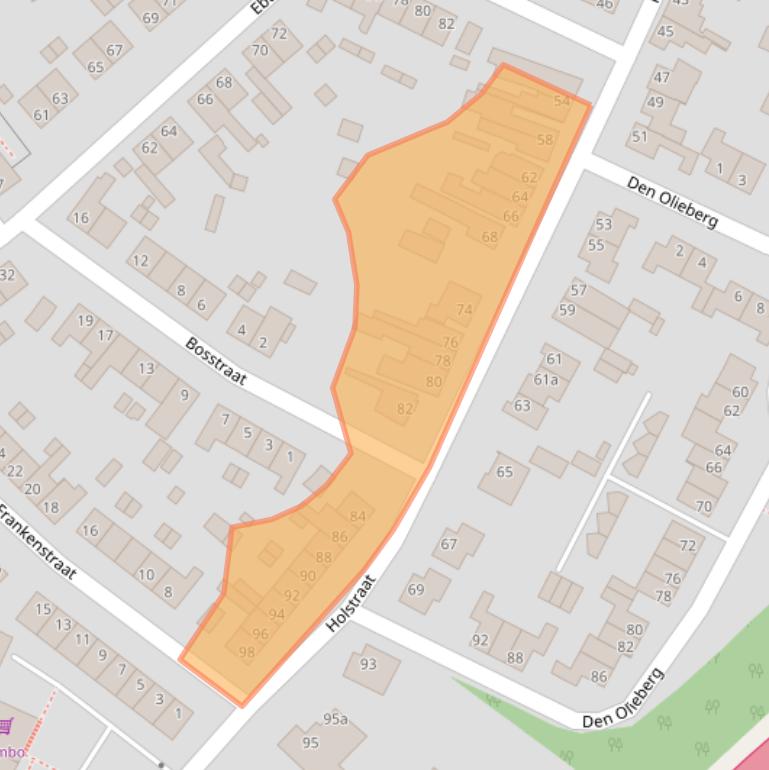 Kaart van postcodegebied 6231AE.