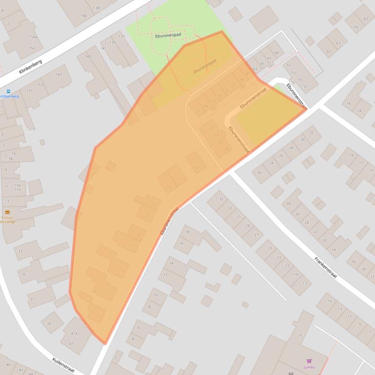 Kaart van postcodegebied 6231AN.