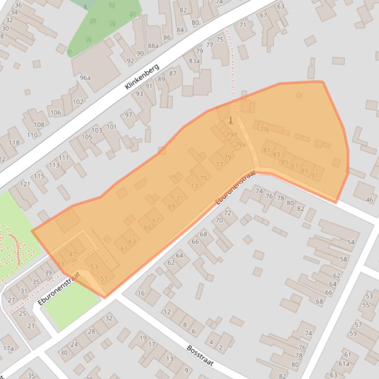 Kaart van postcodegebied 6231AP.