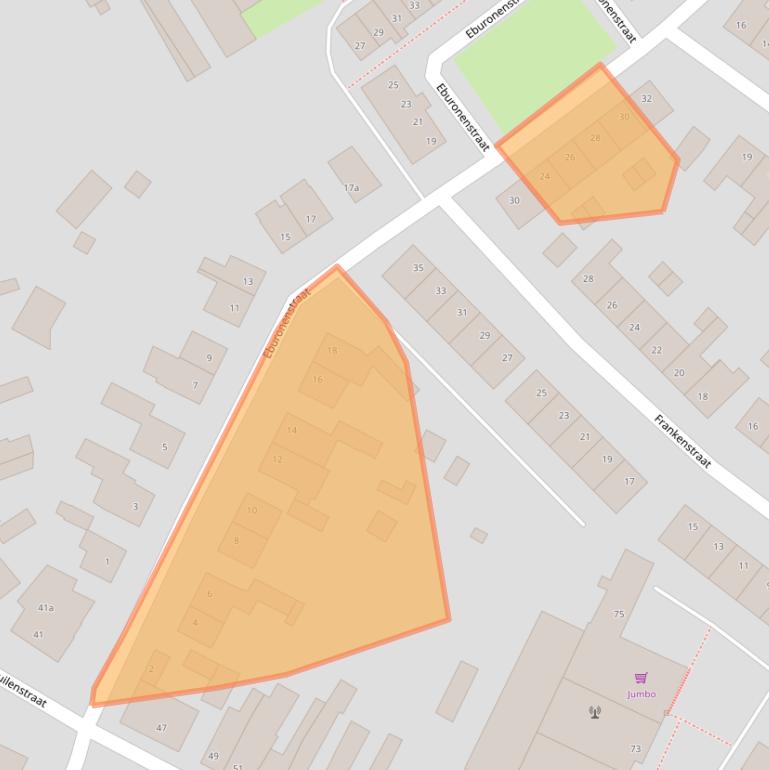 Kaart van postcodegebied 6231AR.