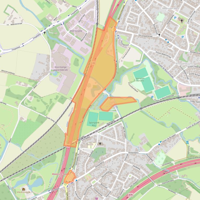 Kaart van postcodegebied 6231BK.