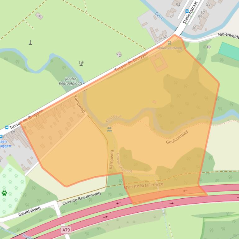 Kaart van postcodegebied 6231CA.