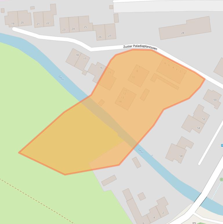 Kaart van postcodegebied 6231CG.