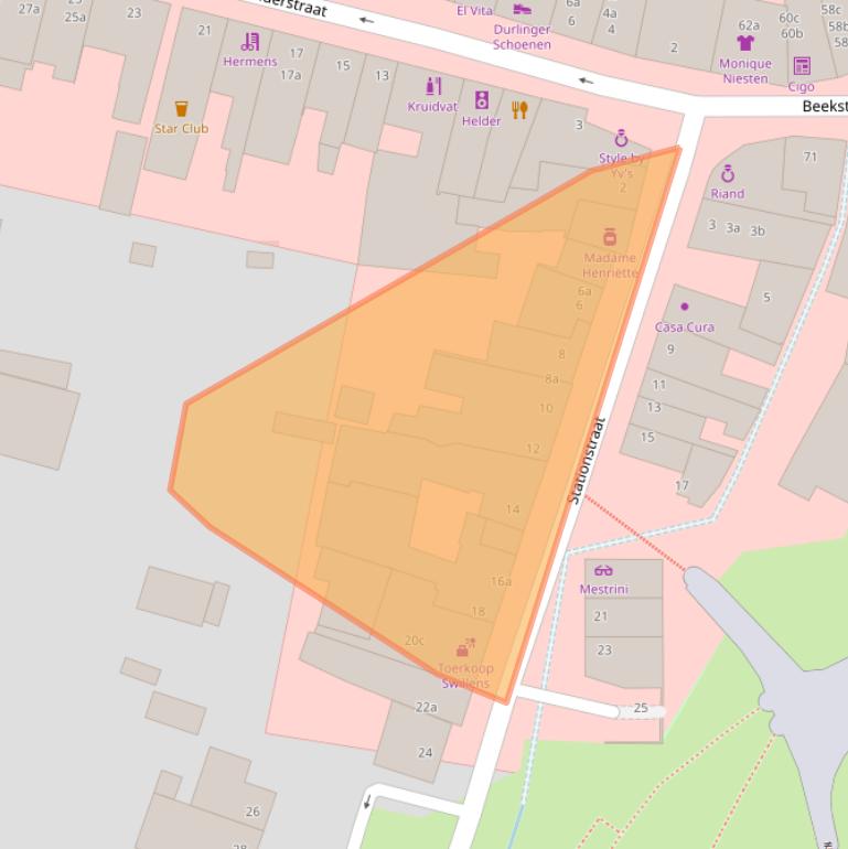 Kaart van postcodegebied 6231CL.