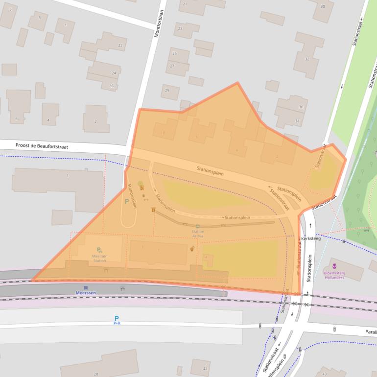 Kaart van postcodegebied 6231CN.