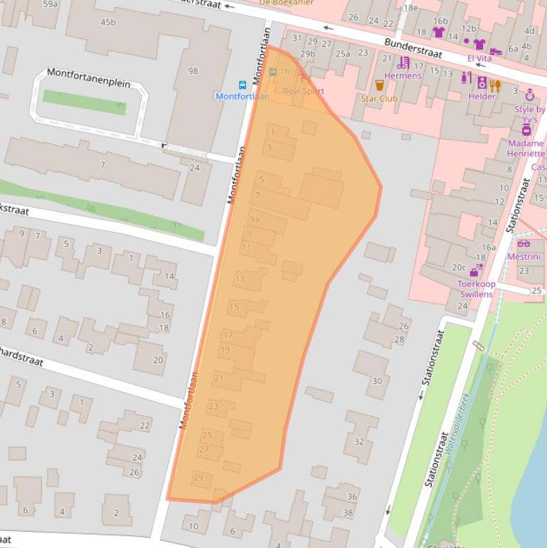 Kaart van postcodegebied 6231CP.