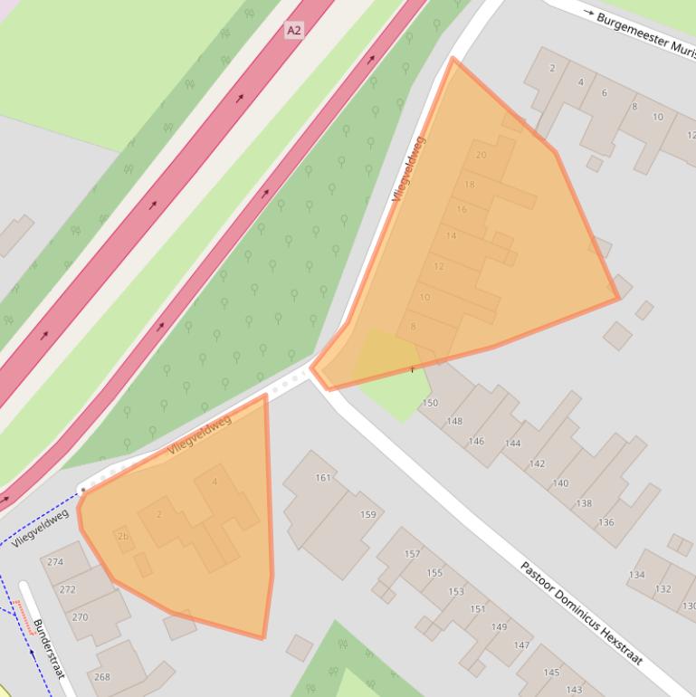 Kaart van postcodegebied 6231EZ.