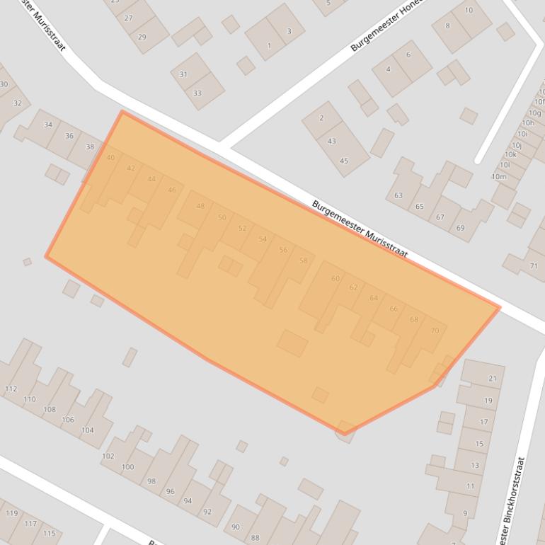 Kaart van postcodegebied 6231GL.