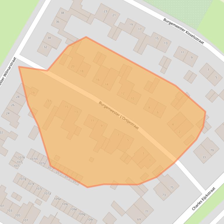 Kaart van postcodegebied 6231HC.