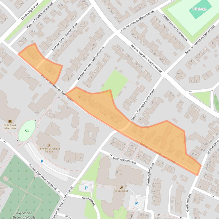 Kaart van postcodegebied 6231HK.