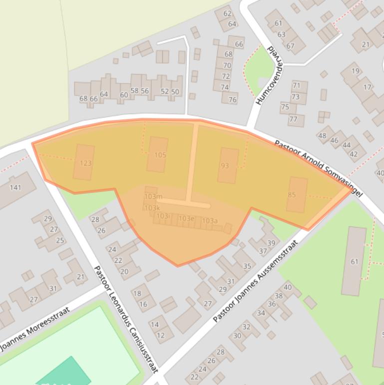 Kaart van postcodegebied 6231HN.