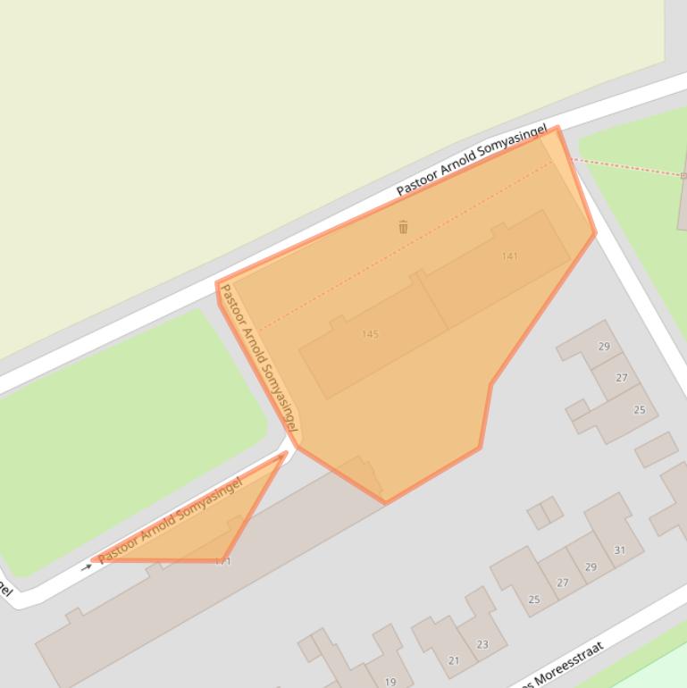 Kaart van postcodegebied 6231HP.