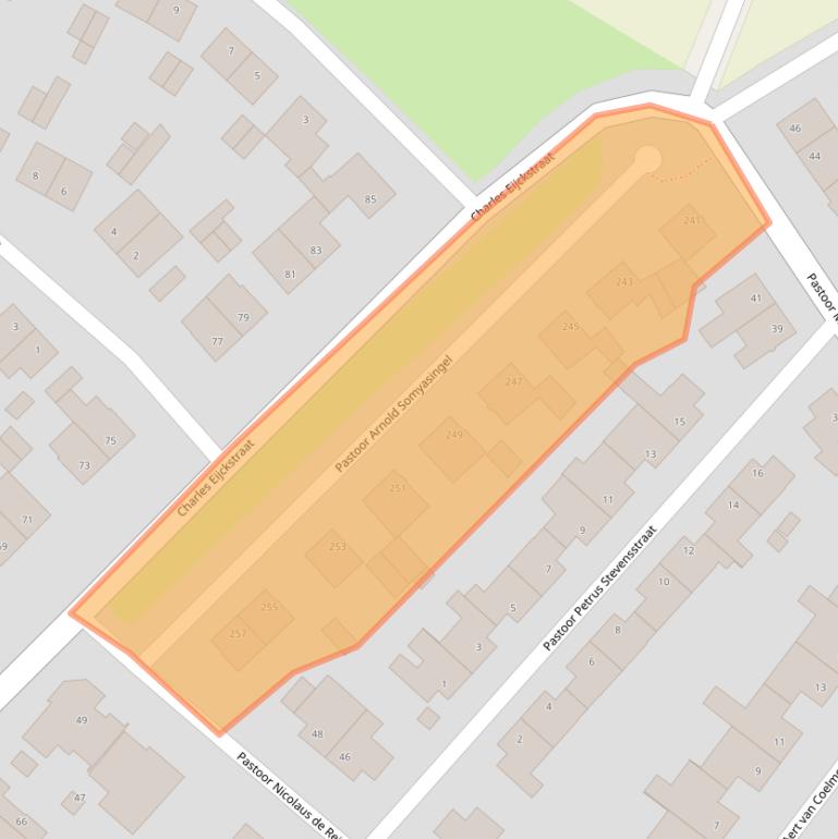 Kaart van postcodegebied 6231HT.