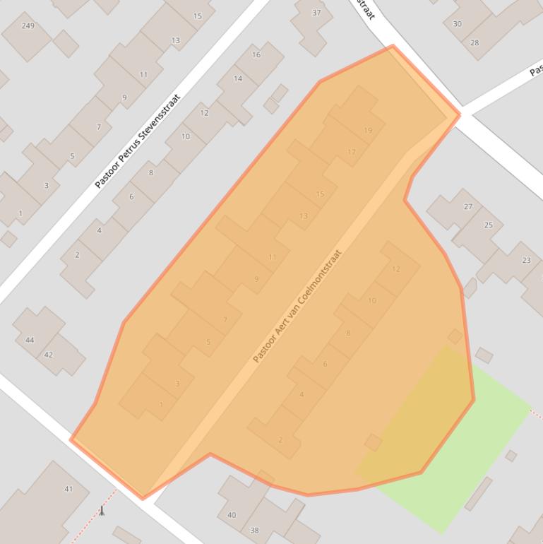 Kaart van postcodegebied 6231JC.