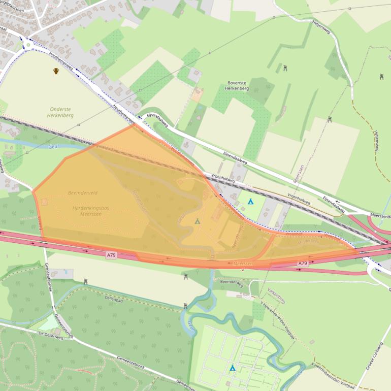Kaart van postcodegebied 6231KW.