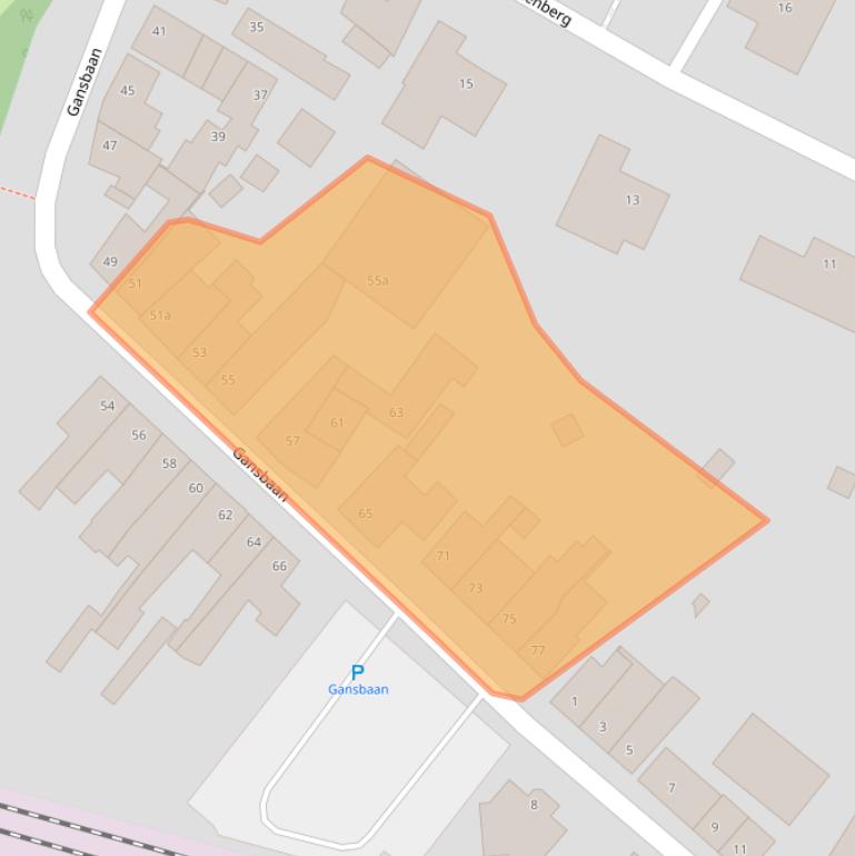 Kaart van postcodegebied 6231LN.