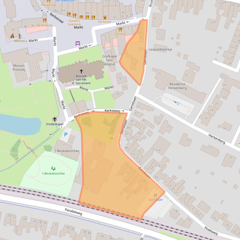 Kaart van postcodegebied 6231LP.