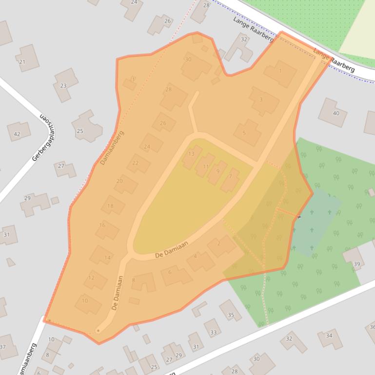 Kaart van postcodegebied 6231RD.