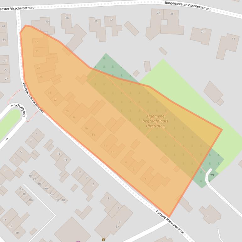 Kaart van postcodegebied 6235EG.