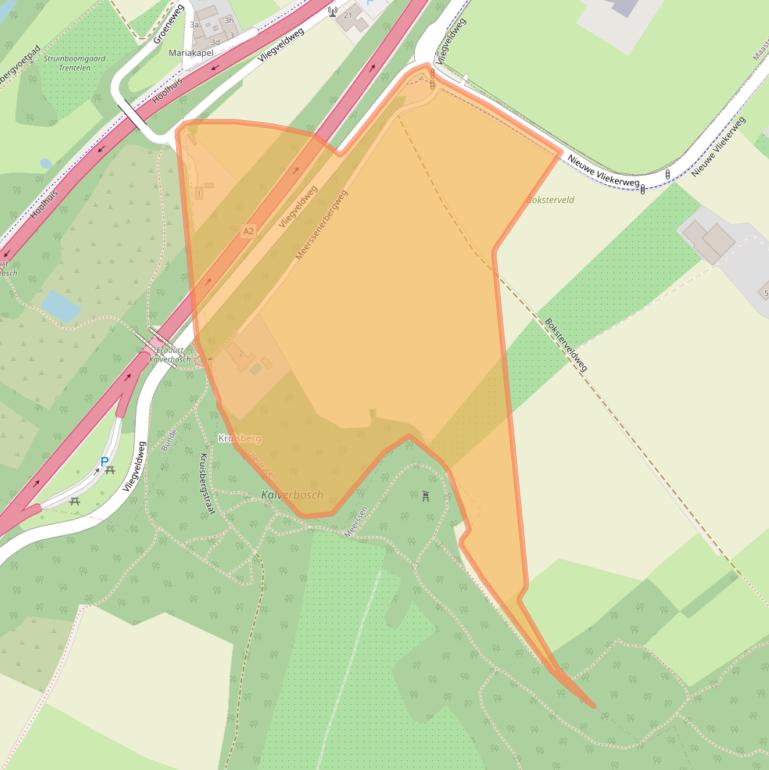 Kaart van postcodegebied 6235NJ.