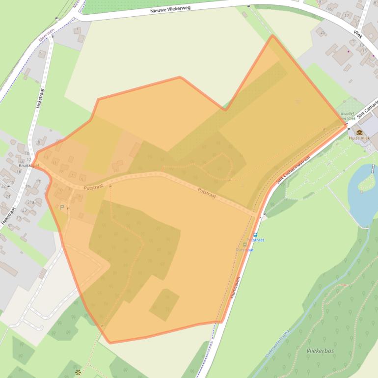 Kaart van postcodegebied 6235NN.