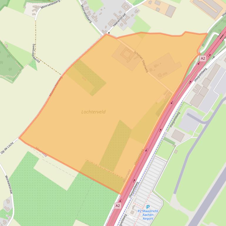 Kaart van postcodegebied 6237NA.