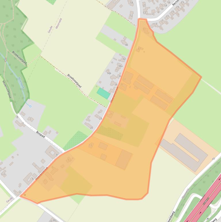 Kaart van postcodegebied 6237NB.