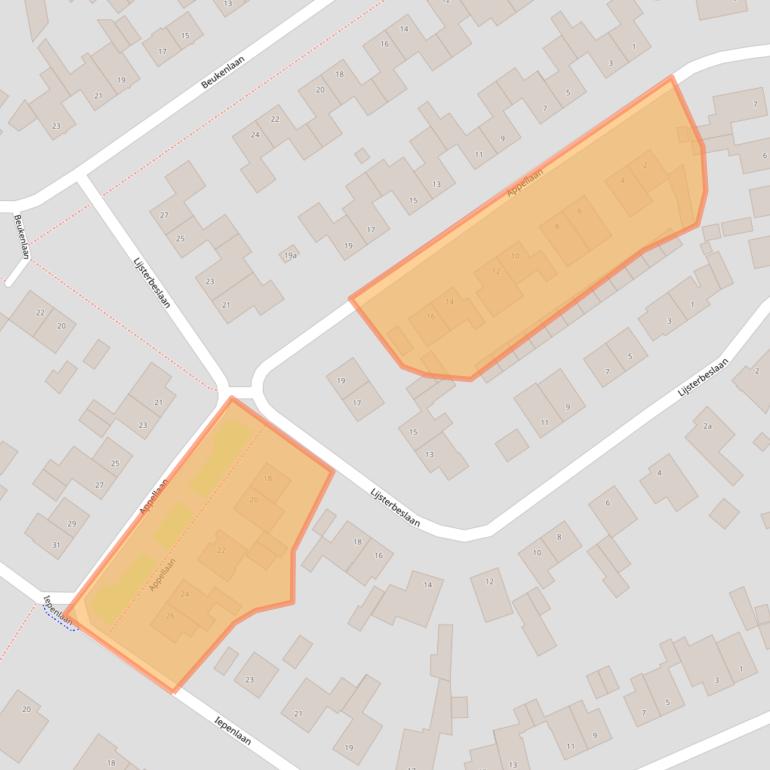 Kaart van postcodegebied 6241AR.