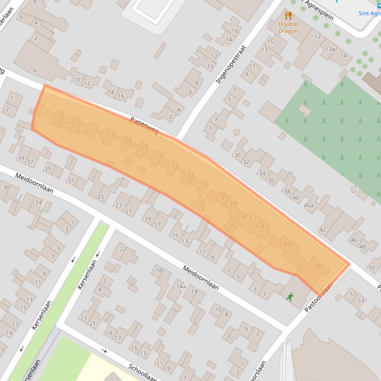 Kaart van postcodegebied 6241BR.