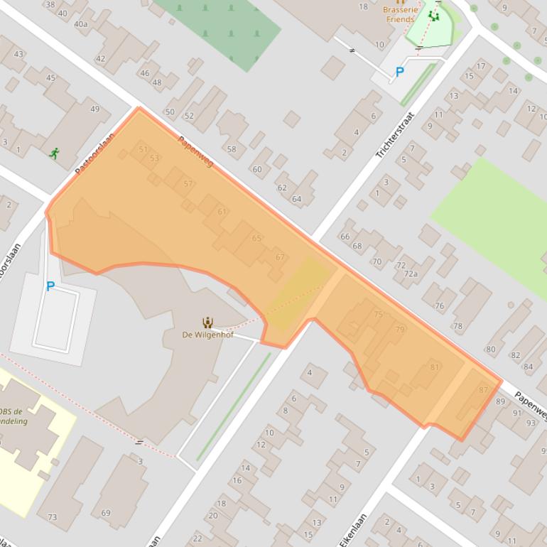 Kaart van postcodegebied 6241BS.