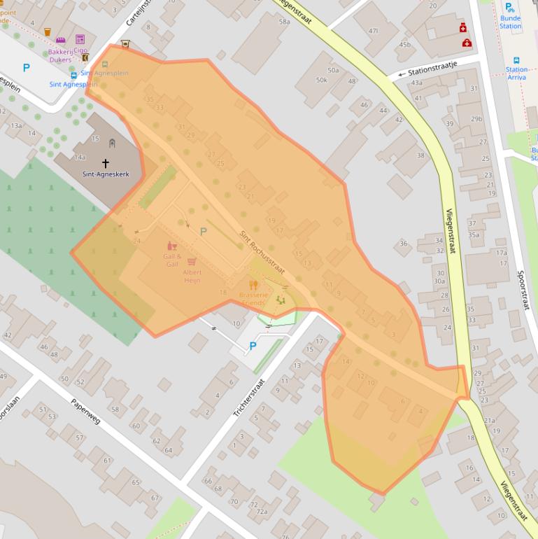 Kaart van postcodegebied 6241CD.