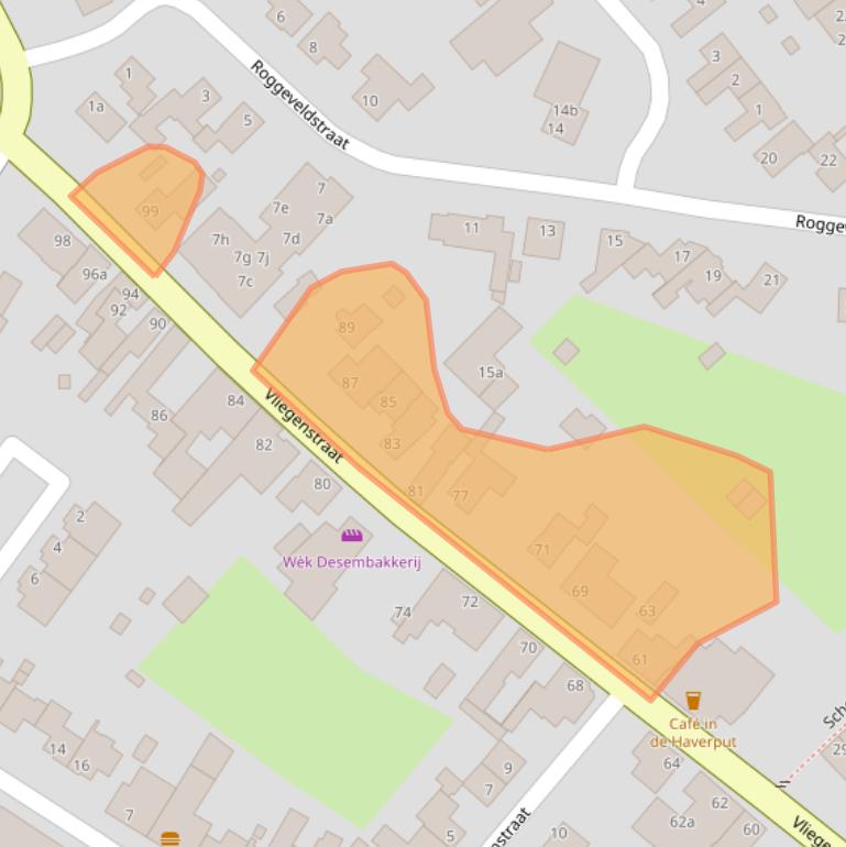 Kaart van postcodegebied 6241CG.