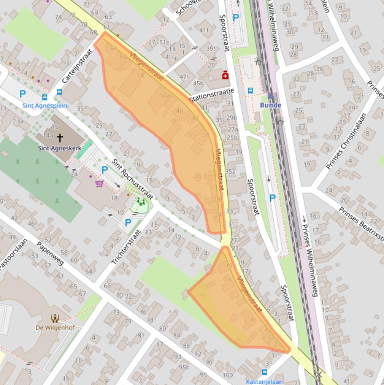 Kaart van postcodegebied 6241CH.