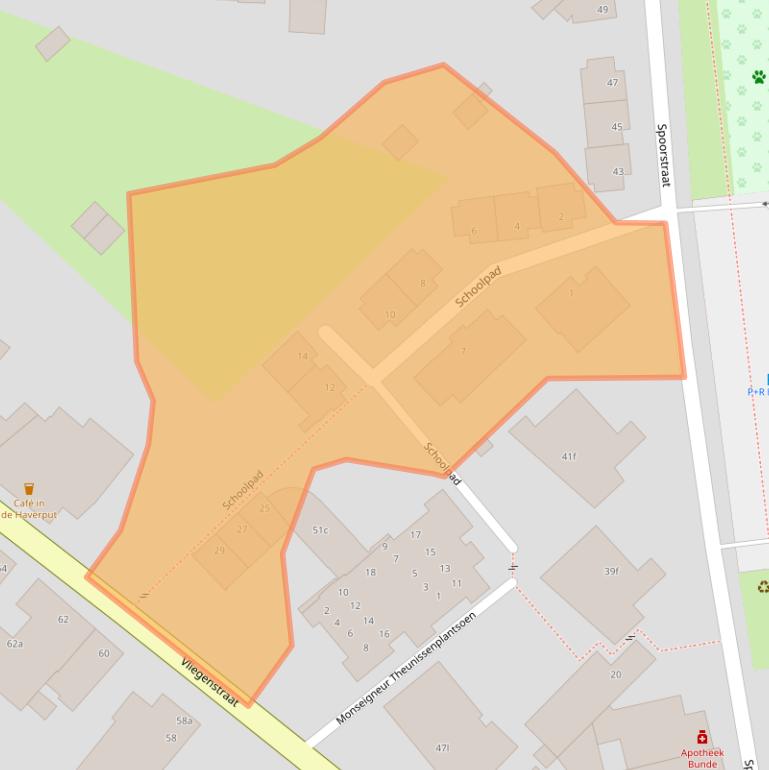 Kaart van postcodegebied 6241CK.